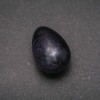 Souvenir Egg Made of Natural Stone Blue Sand Aventurine Night of Cairo, 35x25+/-mm