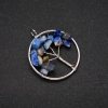 Pendant "Tree of Happiness" Sodalite, 30mm Diameter