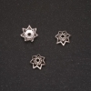 Finding End Cap, Diameter 9x3mm, Inner Diameter 1.2mm, Pack 20g +/-43pcs