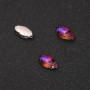 Price per pack /10 pcs. Sew-on crystal in claw setting Oval 5x10mm