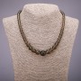 Smoky Quartz (Imitation) Necklace, Graduated Smooth Bead, 6-14mm, 45cm