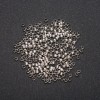 Crimp Findings "Zahipy", diameter 3mm, metal color "Silver" 8g