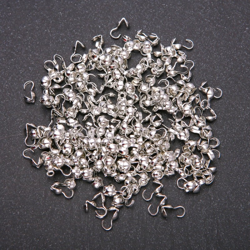 Finding Clamshell Bead Tip, pack 20g