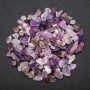 Findings Stone Chips No Hole Amethyst d 3x6-7x15mm +/- 100 grams