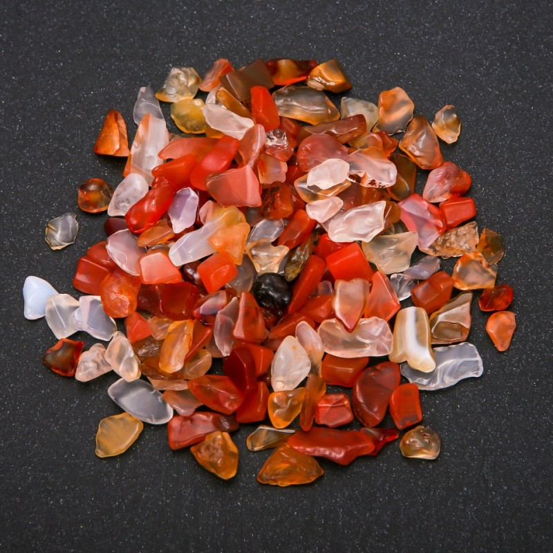 Cornstone Rough Carved Carnelian without hole d 4×5-6×11mm ± 100 g