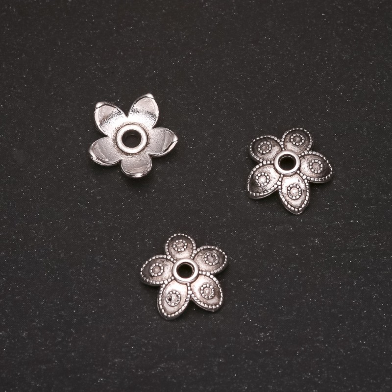 Cord End Tip Finding, 10mm Diameter, Inner Diameter 1.2mm, Pack 20g +/- 65pcs
