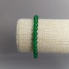 Natural Chrysoprase Bracelet, Smooth Bead, Diameter 6mm(+-), Elastic Cord, Circumference 18cm