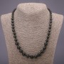 Natural Agate Stone Necklace, Graduated Smooth Beads, Diameter 6-10(+/-)mm, Length 50cm