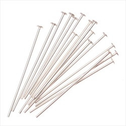 Head Pin Finding, 50mm, Nail-Head Cap, Light Metal, 1kg