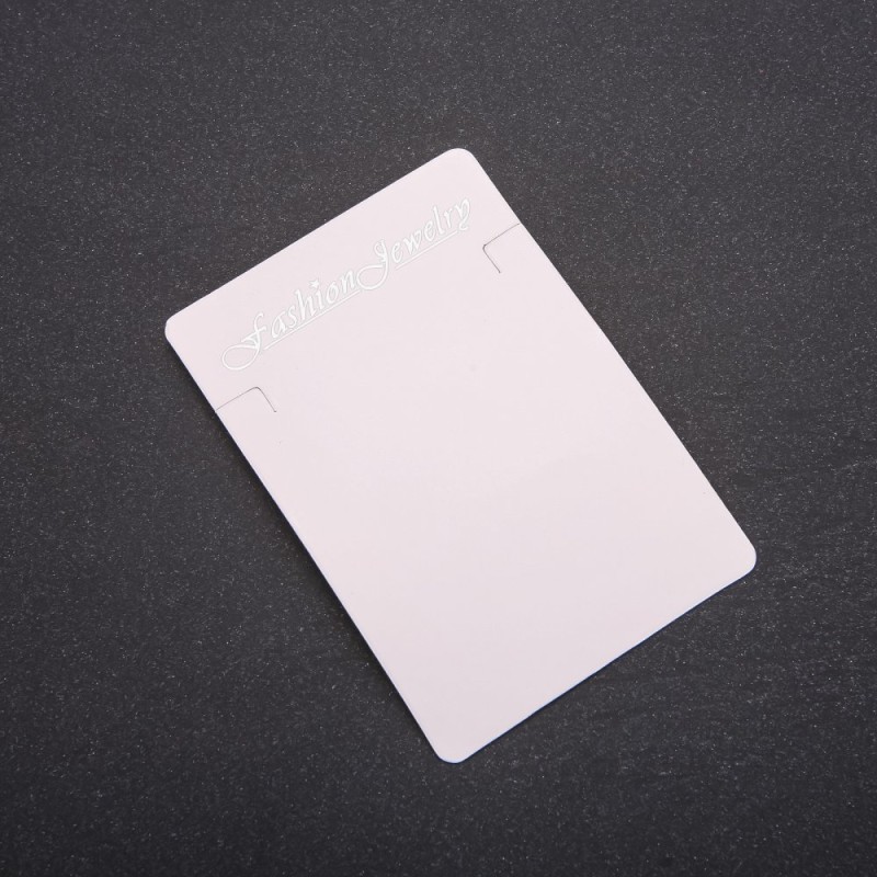 Cardboard Display Card 9x6 cm for Necklace