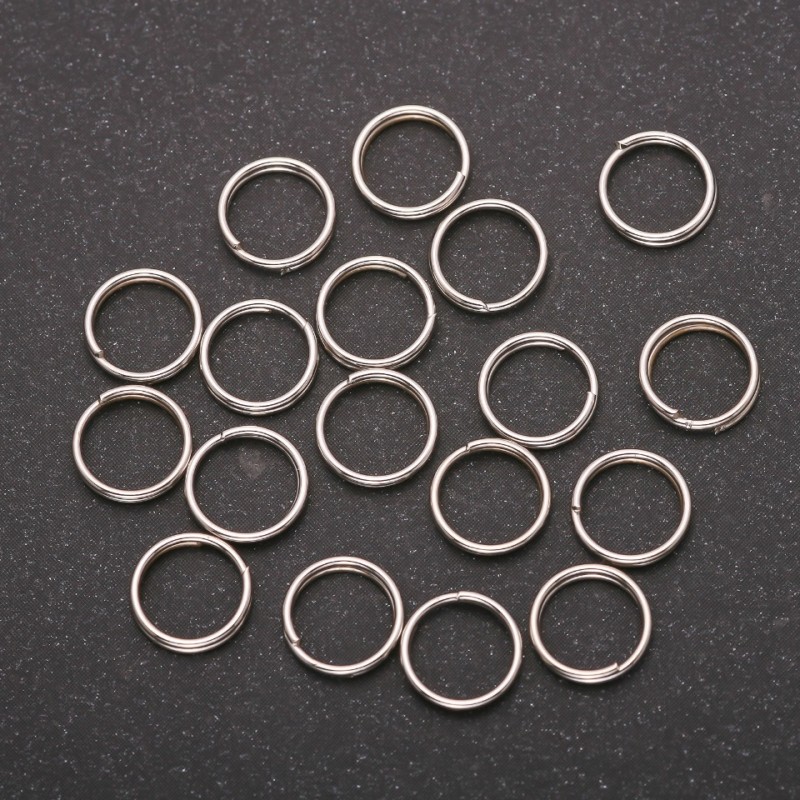 Spring-loaded Ring, 8 mm diameter, pack 30 g