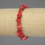 Tinted Mother-of-Pearl Bracelet on Elastic Cord, Chip Beads 7(+/-)mm, Length 18cm