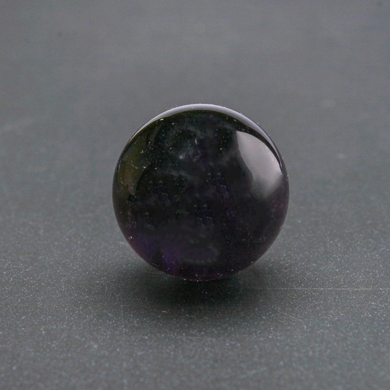 Amethyst Natural Stone Souvenir Sphere, Diameter 2.5(+-)cm