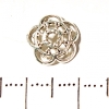 Jewelry Findings Bead Cap Insert Decor d 10mm pack 20g +/- 48pcs