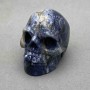 Natural stone souvenir Lapis lazuli skull "Yorik" 38x49x34 (+- ) mm