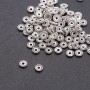 Furnace insert separator bead finding, diameter 6 mm, 1.5 mm hole, packaging 20 g ± 110 pcs