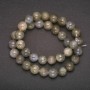 Natural Labradorite Beads, Smooth Round, 10mm Diameter, 38cm Strand