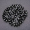 Czech Crystal Beads on a Nylon String, Czech Crystal Butterfly, Diameter 10x18(+/-)mm, Length 33cm