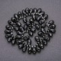 Czech Crystal Beads on a Nylon String, Czech Crystal Butterfly, Diameter 10x18(+/-)mm, Length 33cm