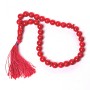 Prayer Beads Coral, 12mm Beads, Length 30cm