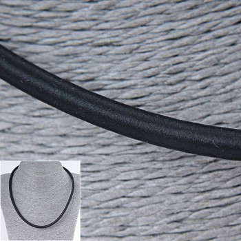 Price per pack /10 pcs. Rubber cord for jewelry, winding, diameter 3-4 mm ±, length 45-50 cm ±