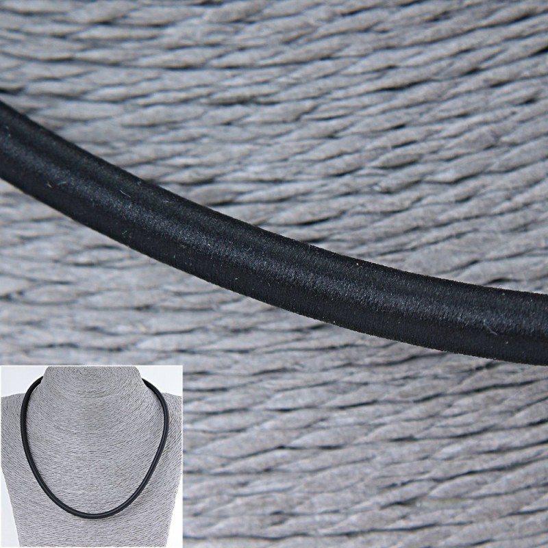Price per Pack/10 pcs. Rubber Cord Wrap, Diameter 3-4mm +/-, Length 45-50cm +
