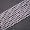 Czech Crystal Beads Matte Gray "Rondelle", diameter 6x4.5(+/-)mm strand, length 38cm