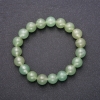 Jade Bracelet, smooth round beads, diameter 10(+-)mm, length 18cm