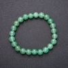 Jade Bracelet, smooth round beads, diameter 8(+-)mm, length 18cm