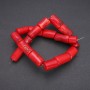 Natural Coral Cylinder Beads, Diameter 15x23(+/-)mm, strand weight 240g(+/-) (price per 100g)