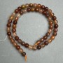 Rutilated Quartz Beads, Smooth Round 6 mm, 38 cm strand