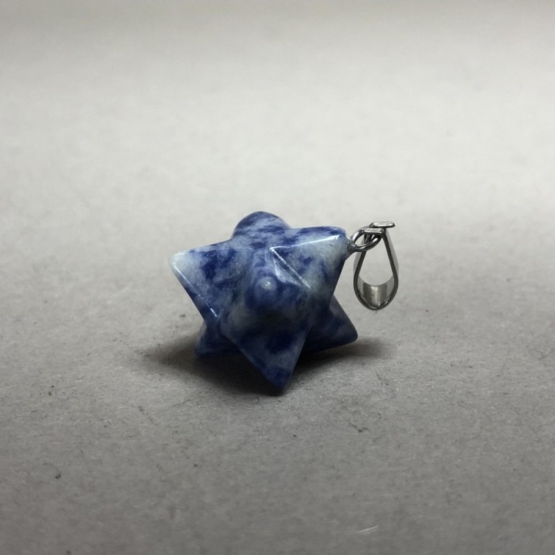 Merkaba Sodalite Pendant 10x10mm