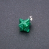 Malachite Merkaba Pendant 10x10mm