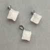 Rock Crystal Merkaba Pendant 10x10mm