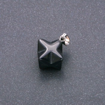Agate Merkaba Pendant 10x10mm