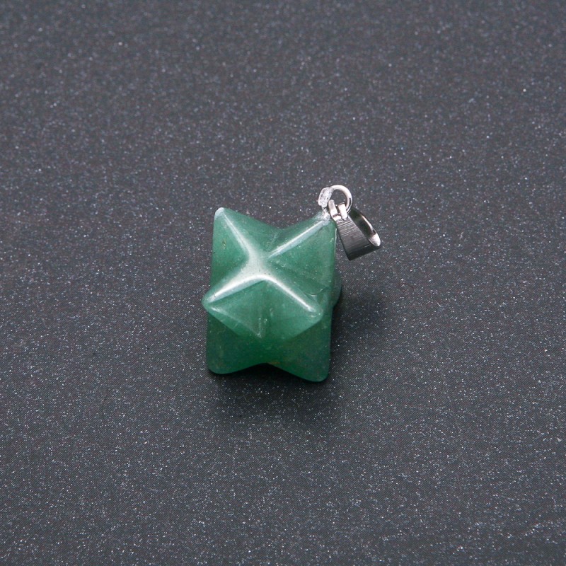 Jade Merkaba Pendant 10x10mm