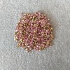 Rhinestones, Pink Color, Diameter 3 (+/-) mm, Pack / 4g (+/-)