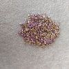 Rhinestones, Purple Color, Diameter 3.5 (+/-) mm, Pack / 4g (+/-)