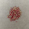 Rhinestone Chips, Red, Diameter 3.5(+/-) mm, Pack/4g(+/-)