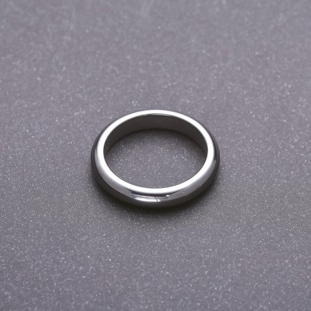 Garnetite Ring, smooth, 4 mm thick, sizes 16, 17, 18, 19, 20, 21, 22