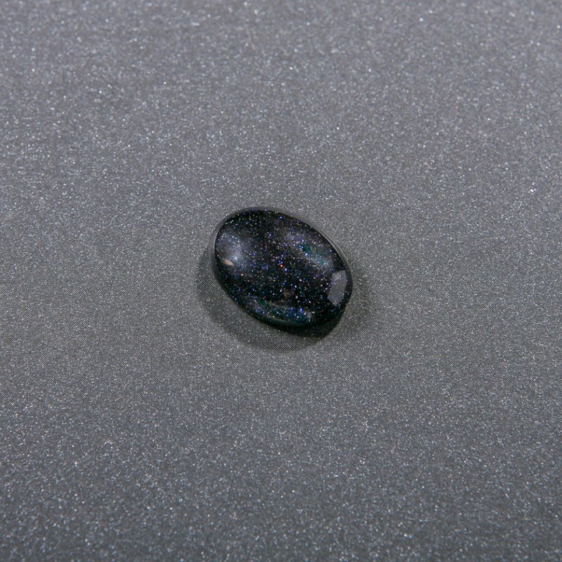 Aventurine Cairo Night Blue Sand Cabochon Stone 20x15mm
