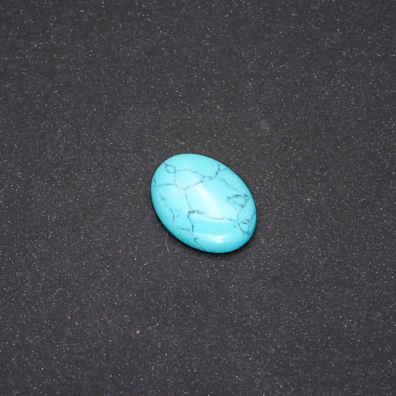 Turquoise Cabochon Stone 20x15mm