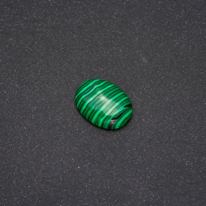Malachite Cabochon Stone Glossy 20x15mm +