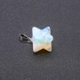 Pendant Merkaba Moonstone 10x10mm