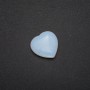 Moonstone Souvenir Stone Heart Shape 30x30x10(+/-)mm