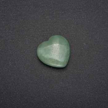 Jade Souvenir Stone Heart Shape 30x30x10(+/-)mm