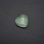 Jade Souvenir Stone Heart Shape 30x30x10(+/-)mm