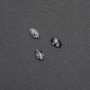 Snowflake Obsidian "Apache Tears" Cabochon Stone 8x5mm