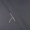 Price per Pack/10pcs Waxed Cord for Pendants, Diameter 2mm, Length 60cm, Black