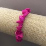 Tinted Stone Chip Bracelet on Elastic Band, 9(+-)mm, Length 18cm
